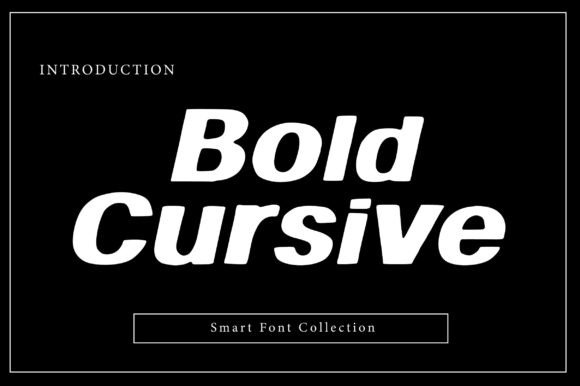 Bold Cursive: The Font That Elevates Your Brand