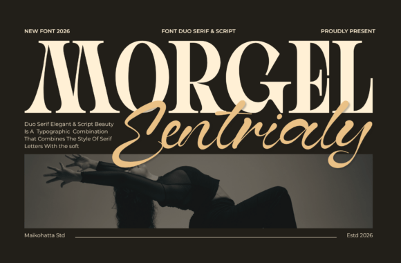 Boost Your Brand with Morgel Eentrialy: A Serif Font for Professional Design