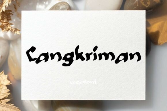 Cangkriman: A Font That Elevates Your Digital Brand