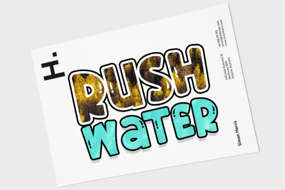 Choosing the Right Font for Your Brand: How Rush Water Elevates Your Design
