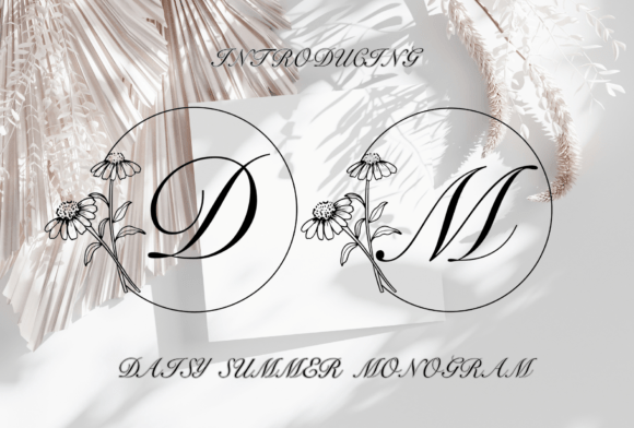 Daisy Summer Font for Campaign Design