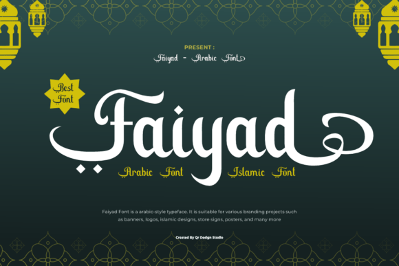 Faiyad: A Script Font for Editorial Elegance