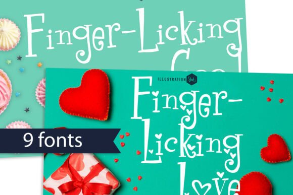 Finger Licking Font for Web Designers