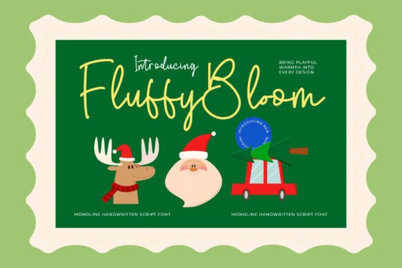 Fluffy Bloom: The Font That Elevates Your Brand