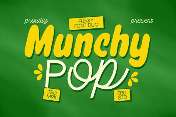 Font Choice That Stands Out: Munchy Pop for Web Design