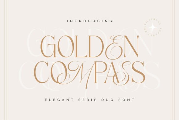 Golden Compass: A Serif Font for Editorial Elegance