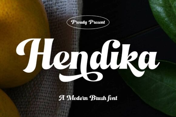 H1: Hendika: A Bold Statement in Display Typography
