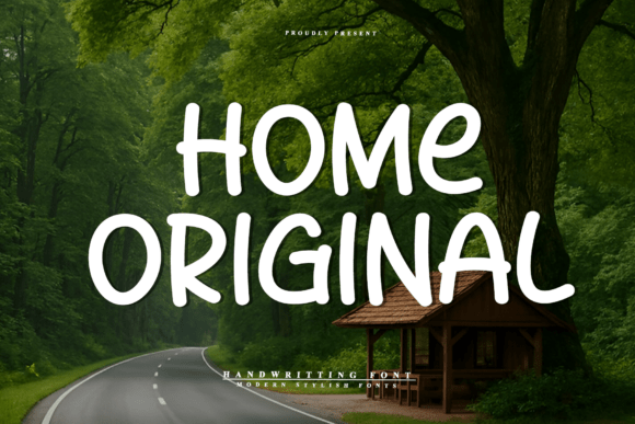 Home Original: A Versatile Display Font for Modern Web Design