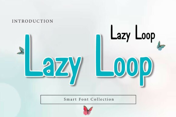 Lazy Loop: A Versatile Sans Serif for Editorial Design