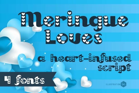 Meringue Loves: A Sweet Font for Digital Marketers
