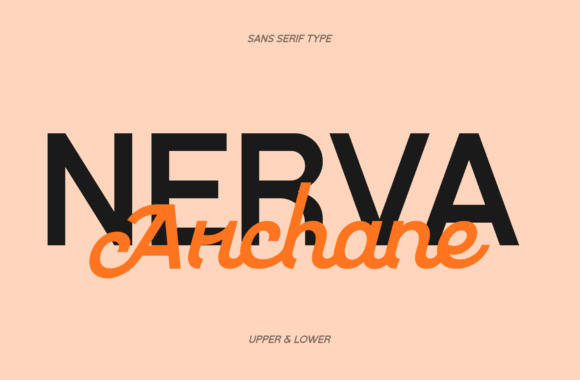 Nerva Archane Duo: A Font Pair for Web Design Excellence