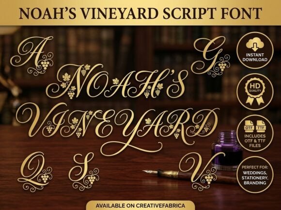 Noah’s Vineyard Font: A Designer’s Pick for Campaigns with Soul