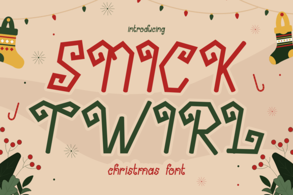 Snick Twirl: A Festive Display Font for Editorial Magic